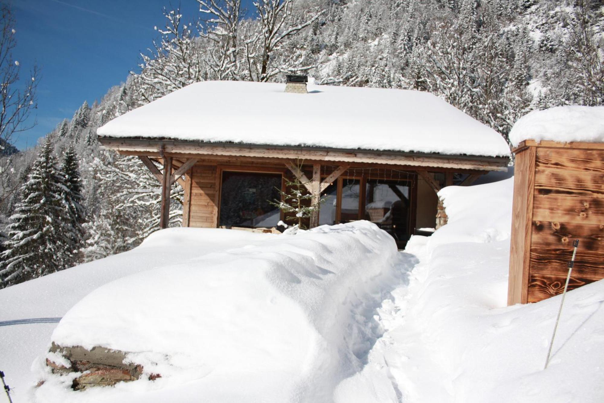 La Case Bed and Breakfast Abondance Esterno foto