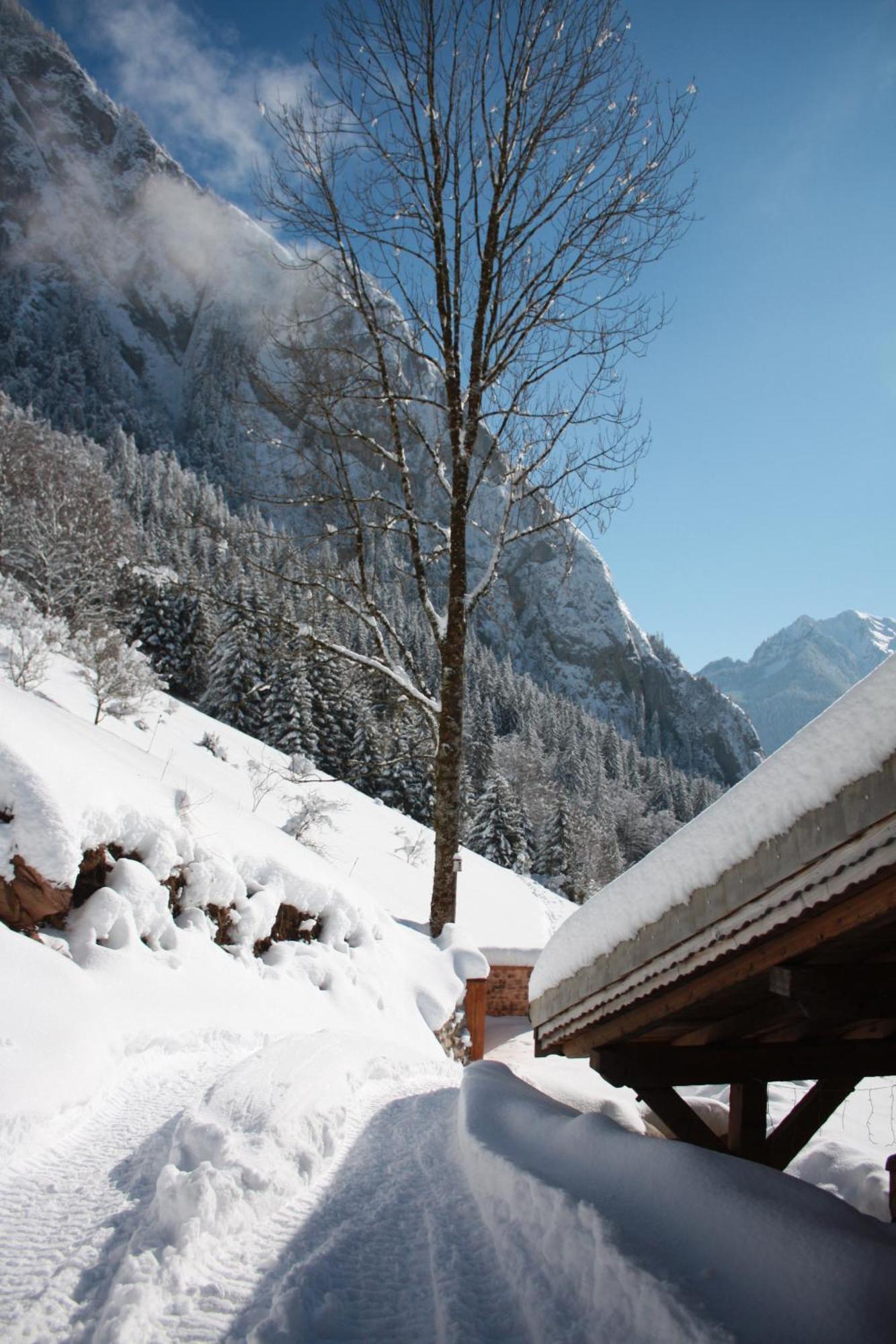 La Case Bed and Breakfast Abondance Esterno foto