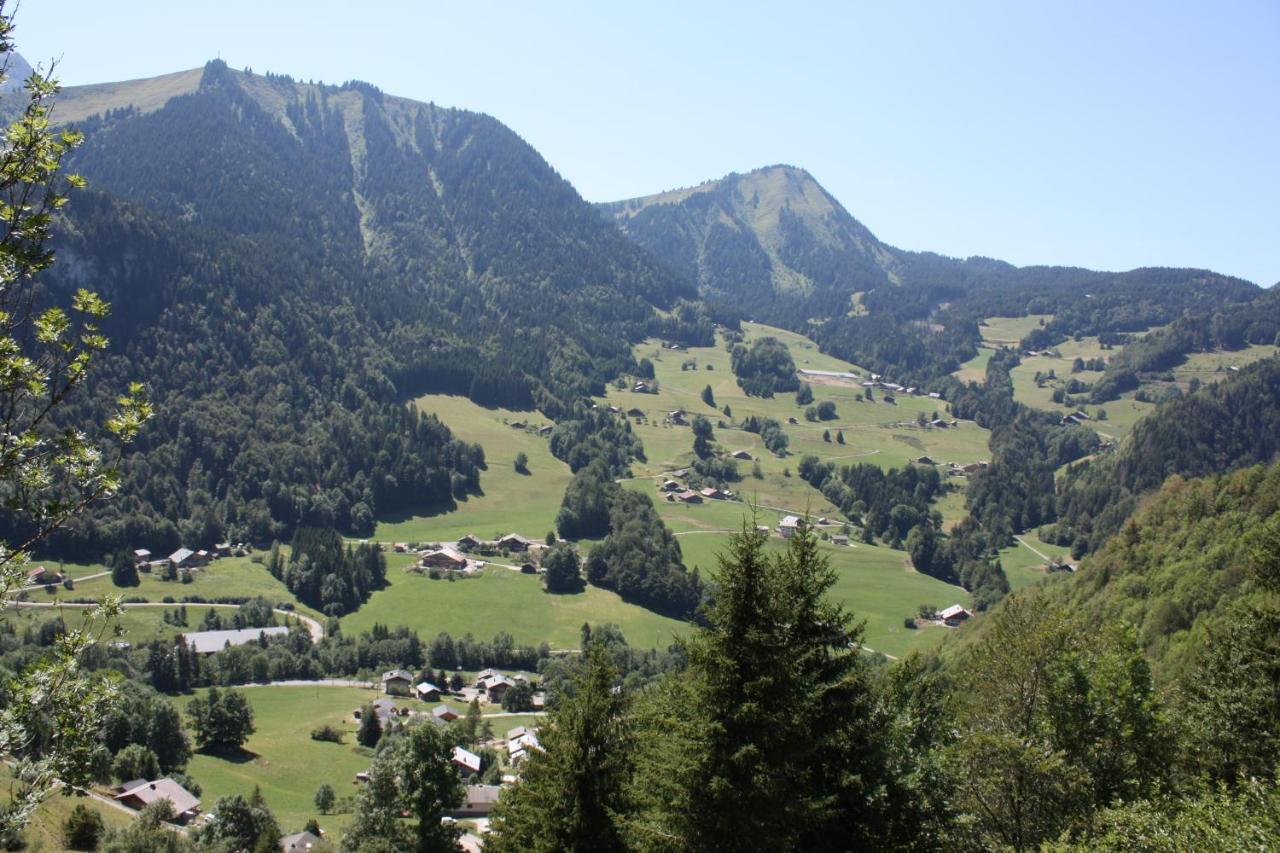 La Case Bed and Breakfast Abondance Esterno foto